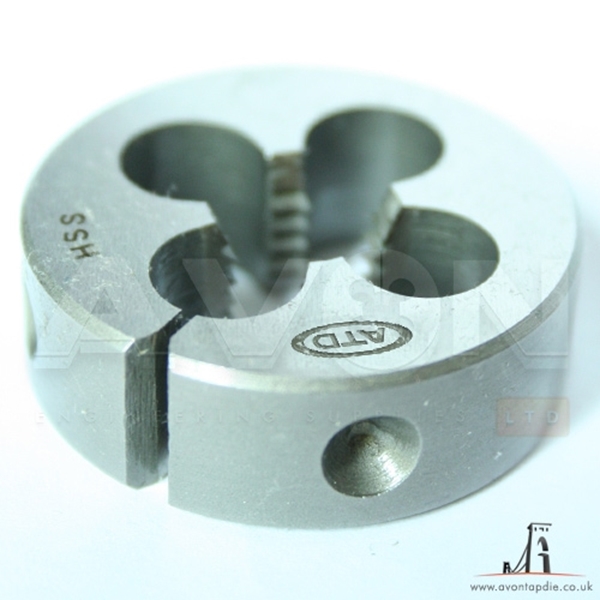 HSS OD 1" split screw adjustable Die button M2 M10 X 1.0 RH TS 