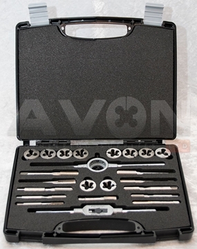 Picture of BSF/BSW Tap & Die Set (1/4" to 1/2") C/W All tapping drills.